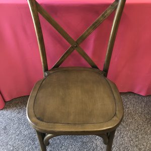 X-Back Chair- Rustic