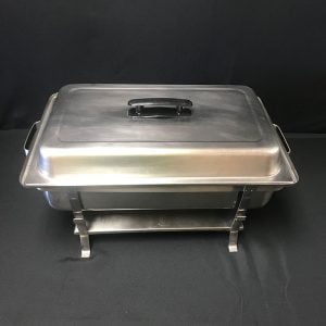 Eight Quart Stainless Steel Chafer