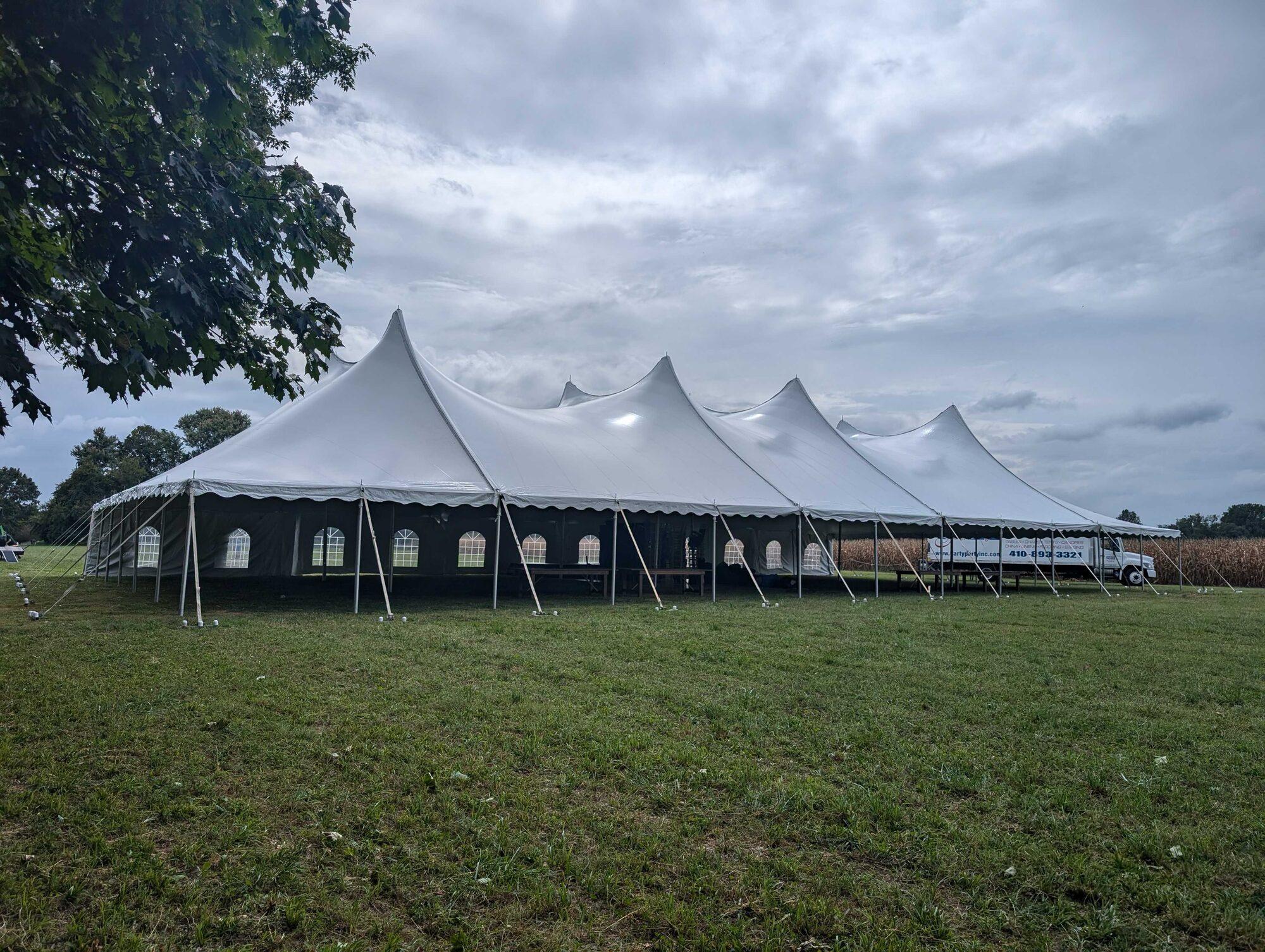 High peak pole tent